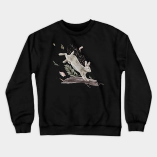 Rabbit Composition Crewneck Sweatshirt